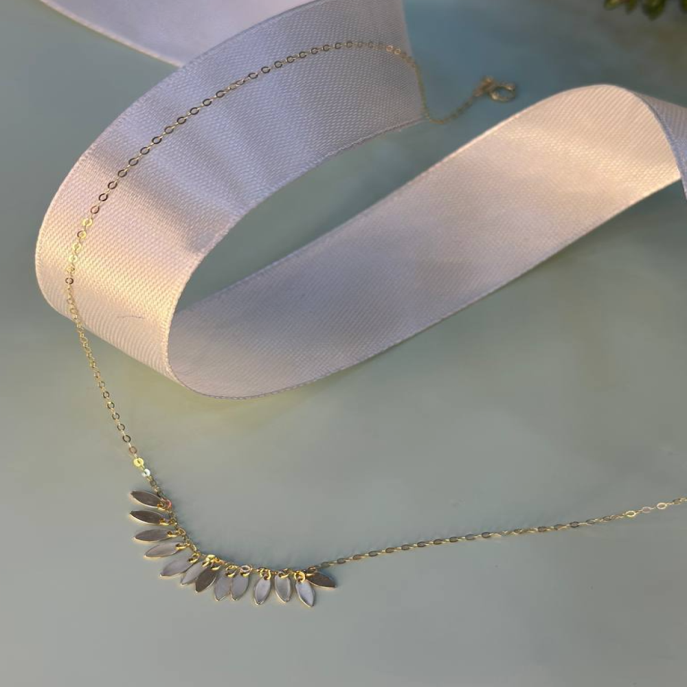 گردنبند شرابه ظریف